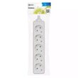 Bloc cu 5 prize tip Schuko (CP), fara cordon, Emos P0520