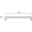 Dispersor PRF062 policarbonat 3 m Arelux PRF062PX01
