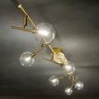 Plafoniera moderna alama patinata 6xG4/2W, Maracas PL6 200361 Ideal Lux