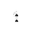 Aplica moderna negru mat, Tamis 01-1569 Smarter