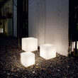 Felinar modern exterior IP44 cubic 1xE27/60W, Luna PT1 D40 191584 Ideal Lux