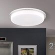 Plafoniera Lerox moderna LED 36W/2600lm/3000K, DL 7-670/40 CHROM/opal-matt Orion