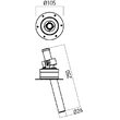 Spot LED incastrat XVECTOR TRIM. 9W 3000K CRI.90 L=250 mm IP20 18° MWH Arelux VT01WW MWH