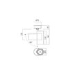 Spot LED aparent articulare 0°-355° orizontal și 0°-90° vertical 20W/4000K/2400lm XGamma GM13NW SWH Arelux