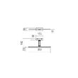 Aplica/lampa de tablou moderna alb mat LED 8W/859lm/3000K, Linear 01-3460 Redo
