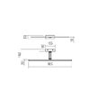 Aplica/lampa de tablou moderna alb mat LED 16.4W/1761lm/3000K, Linear 01-3462 Redo