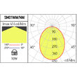 Plafoniera LED XSMOOTH 10W 4000K IP20 Arelux SM01NW SWH