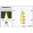Spot LED incastrat retractibil XSLIDE 2x12W 4000K CRI.90 IP20 38° SWH Arelux SI02NW SWH
