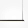 Lustra LED moderna Halo neagra abajur alb L80cm 10W, Maytoni