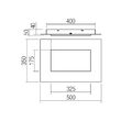 Plafoniera LED moderna negru mat 36W/2340lm 3000K/4000K/6500K, Tatami 05-994 Smarter
