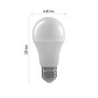 Bec LED A60/ E27/10,5 W (75 W) /1 060lm/2700K dimmabil in trepte  ZQ5F52S Emos
