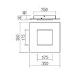 Plafoniera LED moderna alb mat 26W/1465lm 3000K/4000K/6500K, Tatami 05-989 Smarter