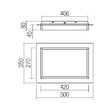 Plafoniera LED moderna auriu mat 36W/2155lm 3000K/4000K/6500K, Perimetro 05-975 Smarter