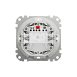 Intrerupator revenire alb indicator luminos albastru 10A IP44 Sedna Design, Schneider Electric SDD211132
