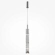 Lustra LED moderna Ordo cromata abajur transparent Ø8cm 8W, Maytoni