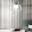 Lustra moderna transparenta abajur sticla 1xE27/42W, NEMO SP1 D30 052809 Ideal Lux