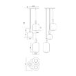 Lustra moderna Brina 6xE27/23W 01-3198 Smarter