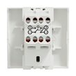 Intrerupator bipolar 16A indicator luminos 2m, surub, alb NOUA UNICA Schneider Electric, NU326218S