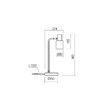 Veioza moderna E27/15W Aurum 01-3081 Smarter