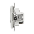 Priza TV+RJ45 Cat6 UTP alba Sedna Design, Schneider Electric SDD111469T