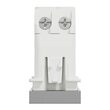 Intrerupator jaluzele 10A 1m aluminiu NOUA UNICA Schneider Electric, NU310830SC