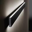 Aplica moderna neagra LED 32W/3000lm/3000K, Linus AP 242019 Ideal Lux