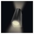 Aplica exterior IP44 neagra 2xGU10/35W Oculus ZGF020P Emos