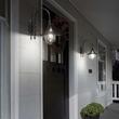 Aplica exterior negru antichizat abajur acryl 1xE27/60W, Cima AP1 024134 Ideal Lux