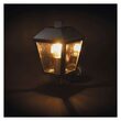 Aplica exterior IP44 neagra 1×E27/15W LED Adenia ZGB010P Emos