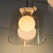 Lustra moderna din sticla finisaj ambra 1xG9/15W, FADE SP1 271316 Ideal Lux