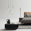 Lustra moderna alama abajur sticla 1xG4/2W, Equinoxe SP1 D25 277394 Ideal Lux