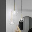 Lustra moderna alama abajur sticla 1xG4/2W, Equinoxe SP1 D15 277370 Ideal Lux