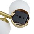 Aplica moderna alama abajururi sticla alba 3xG9/15W, Perlage AP3 283784 Ideal Lux