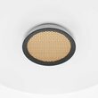 Lustra LED moderna El neagra abajur alb Ø50cm 12W, Maytoni