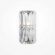 Aplica cristal transparent clasica Facet cromata compacta L13cm, Maytoni