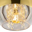 Lustra moderna Fermi aurie abajur transparent Ø20cm, Maytoni