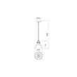 Lustra moderna Peep 01-1279 Smarter