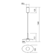 Lustra moderna Cody aurie abajur sticla opal LED 11W/890lm/3000K, 01-3308 Redo