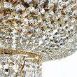 Candelabru cristal clasic Palace auriu antic Ø50cm, Maytoni