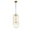 Lustra moderna Telford aurie abajur alb Ø20cm, Maytoni