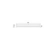 Aplica metalica cromata baie IP44 LED 18W/1998lm/3000K L90, Ermes 01-2292 Redo
