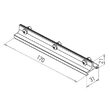 Clema pentru conexiunea mecanica si suspensia 2 sine 3 circuite TRACK N 3c BK Arelux TKN1020 BK