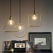 Lustra moderna aurie geometrica 1xE27/70W, ABC SP1 207841 Ideal Lux