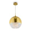 Lustra moderna Fermi aurie abajur transparent Ø30cm, Maytoni
