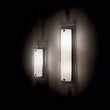 Aplica moderna abajur sticla 2xE14/40W, Tudor AP2 051857 Ideal Lux