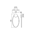 Aplica moderna Leo alb il. indirect LED 29W/3792lm 3000K/4000K, 01-3294 Redo