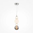 Lustra LED moderna Collar cromata abajur colorat Ø14cm 17W, Maytoni