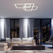 Plafoniera LED moderna Rida alba L68cm 80W, Maytoni