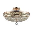 Candelabru cristal clasic Ottilia auriu Ø43cm, Maytoni