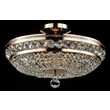 Candelabru cristal clasic Ottilia auriu Ø43cm, Maytoni